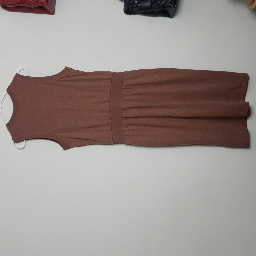 NWT Prana Brown Cozy Up Beach Hopper Dress - Picture 7 of 12